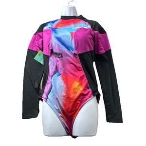 Sea Doo Rash guard Swimsuit Women's Large One Piece